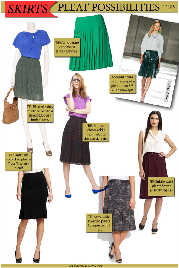 Finding Your Perfect Pleated Skirt - Corporate Fashionista