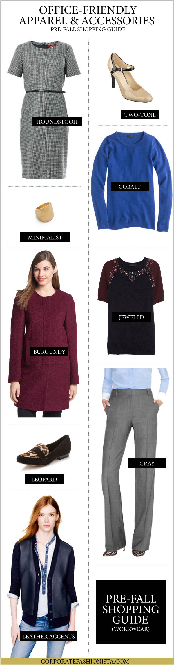 Take Your Pick! 9 Pieces To Help Transition Your Wardrobe Into Fall With Ease | CorporateFashionista.com Products List